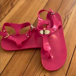 Micheal Kors Jelly Sandals